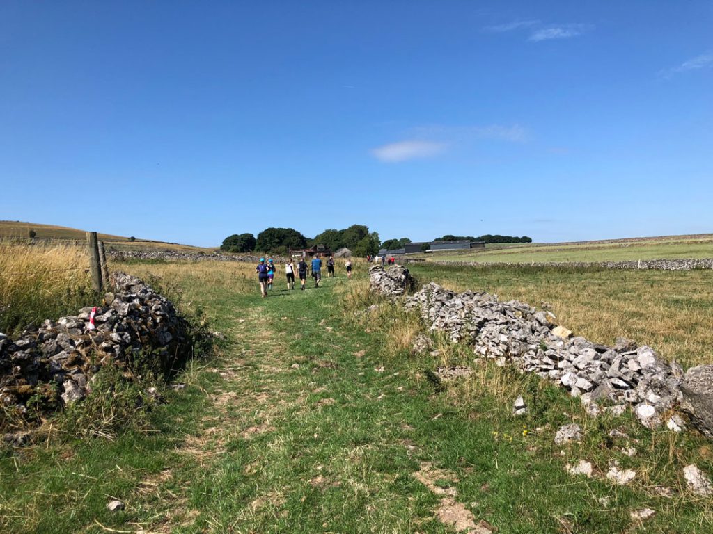Dovedale Dipper Marathon Leaving Parsley Hey